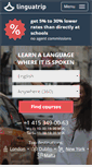 Mobile Screenshot of linguatrip.com